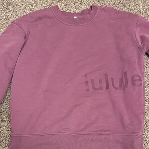 lululemon athletica Plum Crewneck Sweater